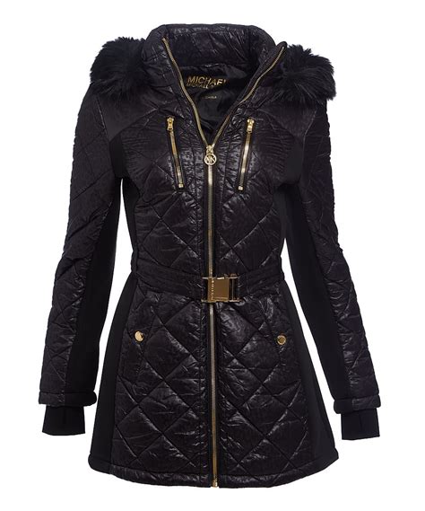 michael kors womens long jackets|michael kors lightweight jacket women's.